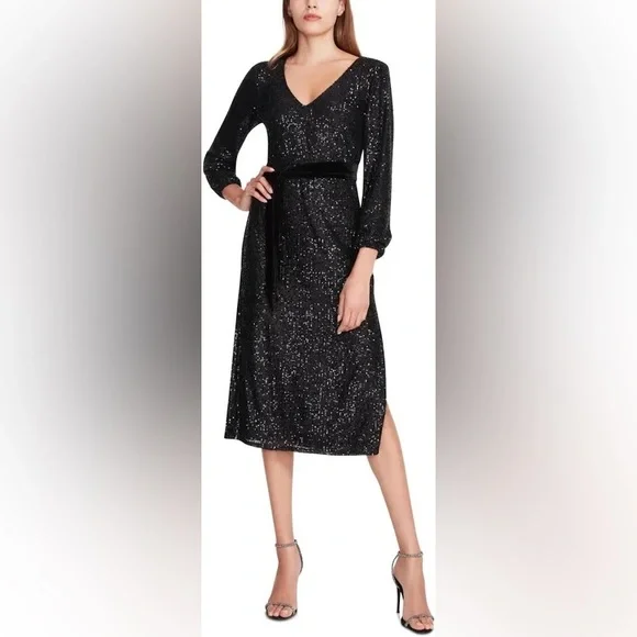 betsey johnson holiday dresses Women's Betsey's Fruit Dress in Black | Size 3XL main image 0